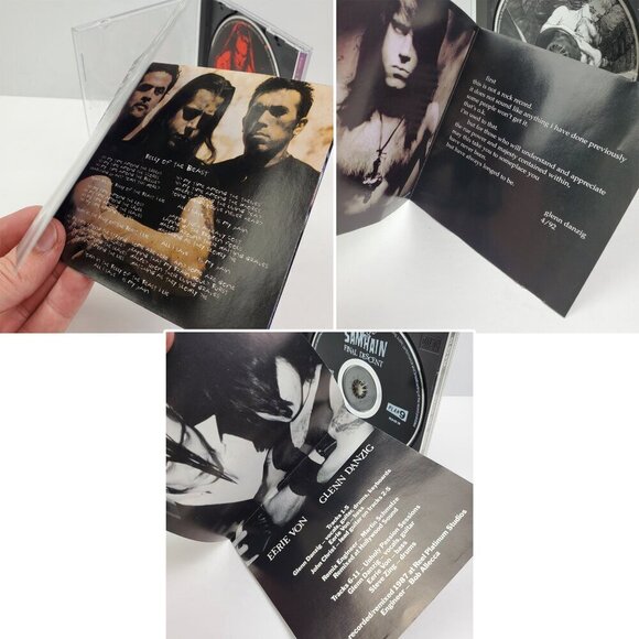 Danzig Samhain CD Lot 3 Satan's Child Black Aura Final Descent Complete - Picture 11 of 11